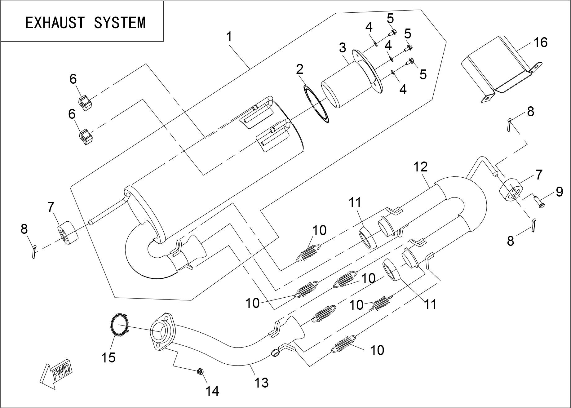 EXHAUST SYSTEM
